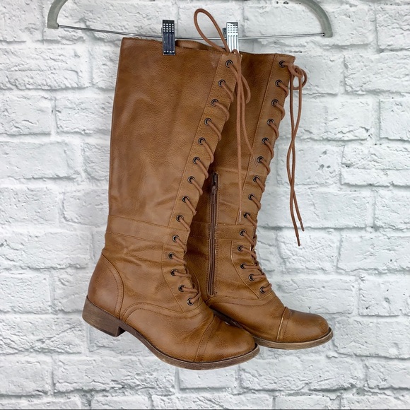 rocket dog knee high boots